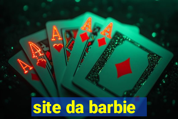 site da barbie - jogos